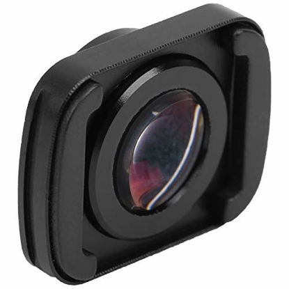 Picture of Wide Angle Lens, Camera Lens Pocket Optical Glass Lens Magnetic Anamorphic Lens Camera Accessories with Storage Case, External Wide Angle Lens for DJI OSMO Pocket