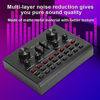 Picture of V8S Live Sound Card, Multi-Layer Noise Reduction Live Audio Video Sound Card Equipment 16 Special Sounds with Effects for Live Recording Micro Business Video Lecture