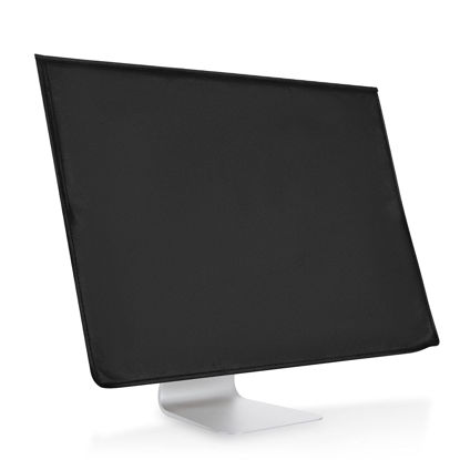 Picture of kwmobile Monitor Cover Compatible with Apple iMac 24" - Monitor Cover Dust PC Screen Protector - Black