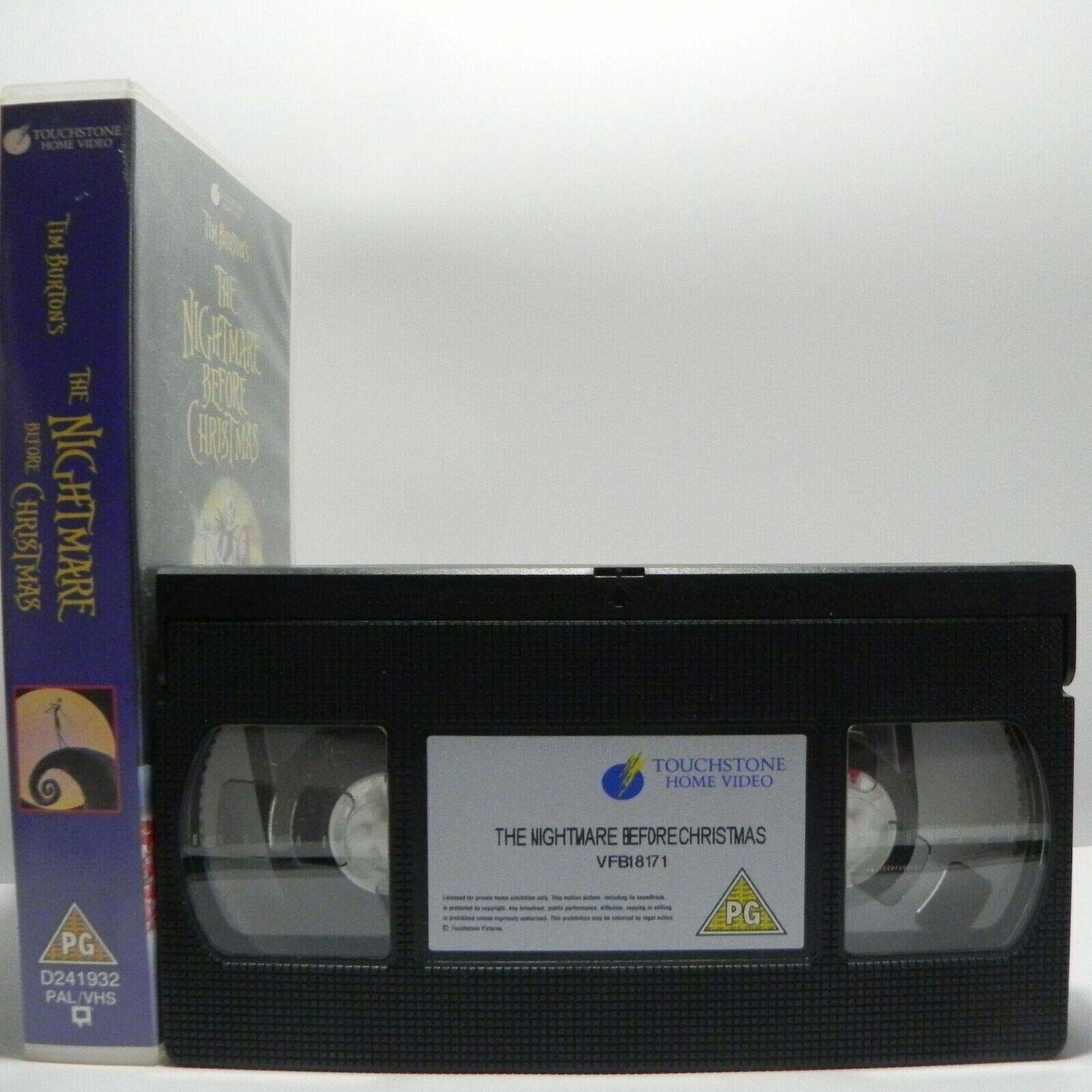 GetUSCart The Nightmare Before Christmas VHS