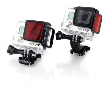 Picture of GoScope Reversible Red Filter for GoPro Hero 3+ OPEN BOX