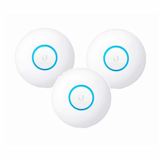 GetUSCart- UniFi Acess Point NanoHD UAP-nanoHD 3-Pack Gigabit