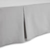 Picture of Amazon Basics Lightweight Pleated Bed Skirt - Queen, Light Grey