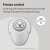 Picture of Kensington Orbit Wireless Trackball with Scroll Ring, Professional Computer Mouse with Bluetooth, (2.4GHz Wireless), Optical Tracking & AES Encryption Security, Left or Right Handed - White (K70993WW)