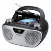 Picture of Jensen CD485BK Boombox CD AM/FM Stereo Radio (Black)