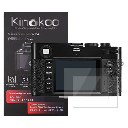 Picture of kinokoo Tempered Glass Film for Leica M/M-P Crystal Clear Film Leica M MP Screen Protector Bubble-free/Anti-scratch(2 pack)