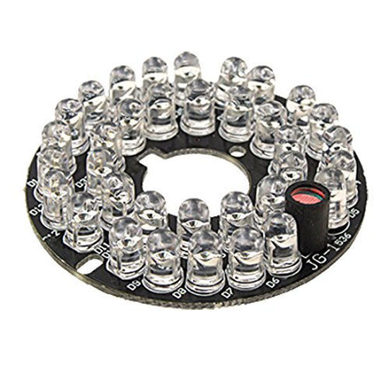 Picture of uxcell CCTV CCD Security Camera Infrared IR 36 Led Illuminator Lamp Bulb Board Plate