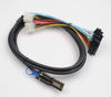 Picture of Mini-SAS SFF-8088 26P to 4 X SAS SFF-8482 29 Pin with Power Cable 2 Meter 6.6FT