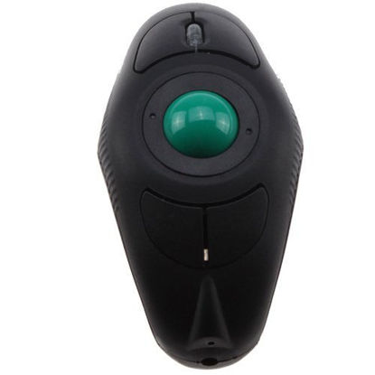 Picture of Wireless Finger HandHeld USB Trackball Mouse for Laptops Desktops