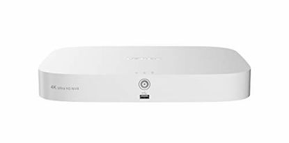 Picture of Lorex N843A82 4K Ultra HD 8 Channel 2TB IP Security System Network Video Recorder (NVR) with Smart Motion Detection, Voice Control and Fusion Capabilities, White (M.Refurbished)