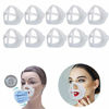 Picture of 3D Mask Bracket -Protect Lipstick Lips - Internal Support Holder Frame Nose Breathing smoothly - DIY Face Mask Accessories (5 pieces)