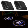 Picture of 2Pcs of Car Door Lights Logo Projector, Universal Wireless Car Door Led Projector Lights, Upgraded Car Door Welcome Logo Projector Lights for All Car Models (FIT HYUN DAI 3)