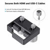 Picture of SMALLRIG HDMI and USB-C Cable Clamp for BMPCC 4K & 6K Cage (New Version) - 2246B