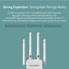 Picture of WiFi Range Extender, 1200Mbps WiFi Extender with 4 External Antennas Dual Band Mini Wireless Signal Booster with Ethernet Port WiFi Range Amplifier