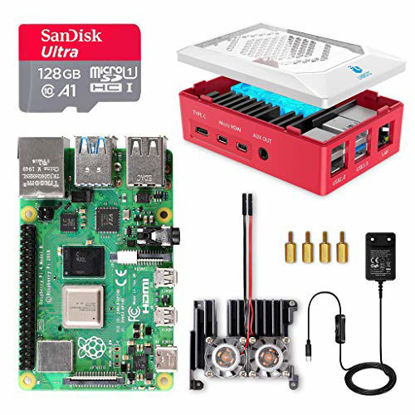 Picture of LABISTS Raspberry Pi 4 8GB RAM Starter Kit with 128GB Micro SD Card (8GB RAM)