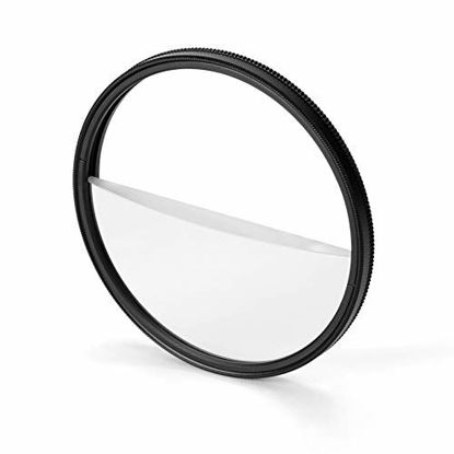 Picture of 72mm Prism Filter,KKmoon 72mm Split Diopter Prism Camera 72mm Rotating Filter Prism Changeable Foreground Magnifying Blur Filter Film and Television Split-Field Props SLR Photography Accessories