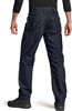 Picture of CQR CLSX Men's Tactical Pants, Water Resistant Ripstop Cargo Pants, Lightweight EDC Hiking Work Pants, Outdoor Apparel, Duratex Ripstop Police Dark Navy, 28W x 30L