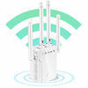 Picture of WiFi Extender, Covers Up to 2500 Sq.ft and 25 Devices, Up to 1200Mbps Dual Band WiFi Range Extender, WiFi Booster, Supports Both Wired and Wireless Connection