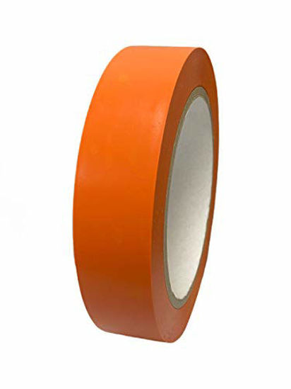 Picture of GGR SUPPLIES T.R.U. CVT-536 Orange Vinyl Pinstriping Dance Floor Tape: 1 in. Wide x 36 yds. Several Colors