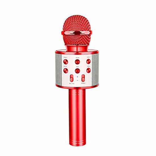 Picture of LET'S GO! Wireless Portable Handheld Bluetooth Karaoke Microphone, Kids Toys for 5-12 Years Old Boys Girls - Best Gifts