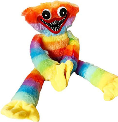 Fluffy and Cute Rainbow Friends Plush, Monster Horror Rainbow Friends Doll,  Halloween for Game Fans, Boys and Girls. Foldable and Sturdy Thanksgiving