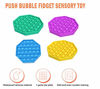 Picture of YEAHPY Push pop Bubble Fidget Toy, Stress Relief and Anti-Anxiety Tools Sensory Irritability Toy for Autism to Relieve Stress for Kids and Adults