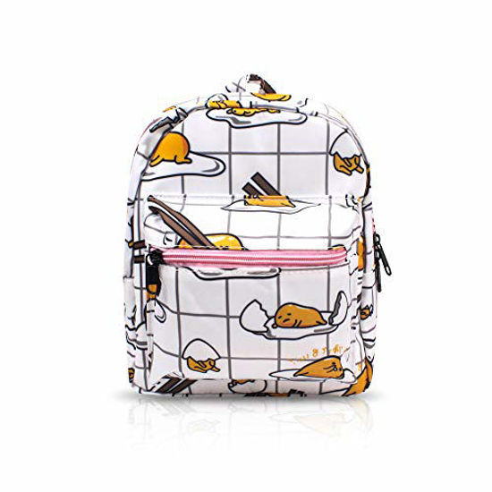 Picture of Finex Gudetama All Over Print Small Nylon Bag Multipurpose Causal Daypack for Travel Trip Shopping Tablet iPad Mini up to 8 inches