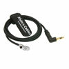 Picture of Alvin's Cables Audio Cable for ARRI Alexa Mini Camera 5 Pin Right Angle Male to Right Angle 3.5mm TRS 39 Inches