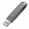 Picture of 2TB USB 3.0 Flash Drive - Read Speeds up to 100MB/Sec Thumb Drive 2TB Memory Stick 2000GB Pen Drive 2TB Swivel Metal Style Keychain Design CZ3