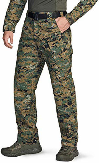 Picture of CQR Men's Tactical Pants, Water Repellent Ripstop Cargo Pants, Lightweight EDC Hiking Work Pants, Outdoor Apparel, Duratex Mag Pocket(tlp107) - Marpet, 42W x 30L