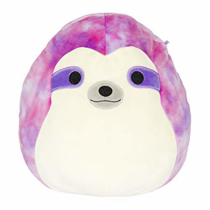 Picture of Squishmallows Official Kellytoy Plush 8 Inch Squishy Soft Plush Toy Animals (Sharie Tye Dye Sloth)