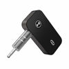 Picture of TaoTronics Bluetooth Receiver, Portable Wireless Car Aux Adapter 3.5mm Stereo Car Kits, Bluetooth Hands-Free Bluetooth Audio Adapter for Home/Car Stereo Music Streaming Sound System, Silver (TT-BR05G)