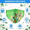 Picture of St. Patrick's Day Reusable Face Mask Gift for Kids, Washable Breathable Adjustable Cloth Cute Accessories Designer Cotton Childrens Toddler Boys Girls mascaras para niños