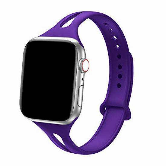 Apple watch series top 3 purple band