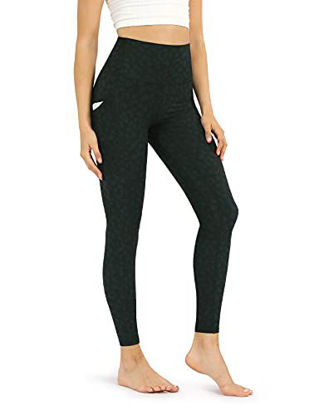 GetUSCart- ODODOS Women's High Waisted Yoga Pants with Pocket, Workout  Sports Running Athletic Pants with Pocket, Full-Length,SpaceDyeCharcoal, Small