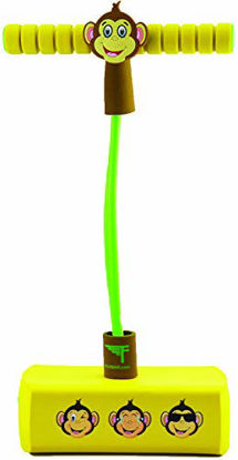 Picture of Flybar My First Foam Pogo Jumper for Kids Fun and Safe Pogo Stick for Toddlers, Durable Foam and Bungee Jumper for Ages 3 and up, Supports up to 250lbs (Monkey)