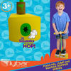 Picture of Flybar My First Foam Pogo Jumper for Kids Fun and Safe Pogo Stick for Toddlers, Durable Foam and Bungee Jumper for Ages 3 and up, Supports up to 250lbs (Monkey)