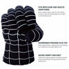 Picture of Toydaze Spiderman Gloves Toys Black for Kids, Black Spider Man Hands, Miles Spiderman Plush Fists, Match with Kids Spiderman Black Costume or Mask, 1 Pair