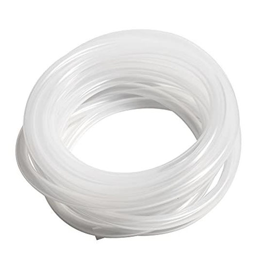 Picture of Quickun Silicone Tubing, 1-1/2" ID x1-3/4" OD Food Grade Tubing High Temp Pure Flexible Silicone Hose Line Tube for Home Brewing, Wine Making, Beer Line, Kegerator, Aquaponics (26.25 Ft)