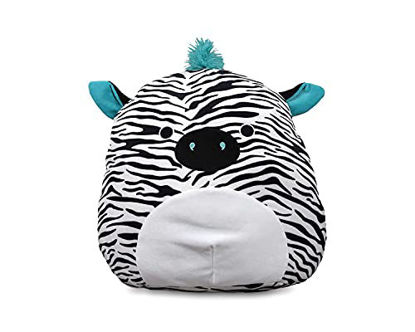 Picture of Squishmallows Official Kellytoy Plush 8 Inch Squishy Soft Plush Toy Animals (Zeke Zebra)