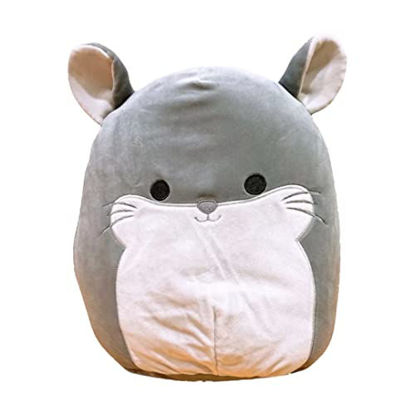 Picture of Squishmallows Official Kellytoy 12 Inch Soft Plush Squishy Toy Animals (Camilo Gray Chinchilla)