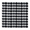 Picture of RJ45 Anti Dust Plug, HFEIX Ethernet Port Cover Silicone Cap Protector Black 100pcs