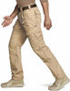 Picture of CQR Men's Tactical Pants, Water Repellent Ripstop Cargo Pants, Lightweight EDC Hiking Work Pants, Outdoor Apparel, Duratex Mag Pocket(tlp109) - Khaki, 46W x 30L