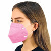 Picture of Disposable 5-Layer Efficiency Protective Adult Face Mask 5-Ply Design Made in USA (5, Flamingo Pink)