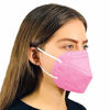 Picture of Disposable 5-Layer Efficiency Protective Adult Face Mask 5-Ply Design Made in USA (5, Flamingo Pink)