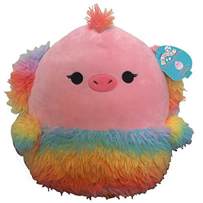 Picture of Squishmallows Official Kellytoy Plush 8 Inch Squishy Soft Plush Toy Animals (Elda Ostritch)