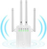 Picture of WiFi Range Extender, 1200Mbps Wireless Signal Repeater Booster, Dual Band 2.4G and 5G Expander, 4 Antennas 360° Full Coverage, Extend WiFi Signal to Smart Home & Alexa Devices?XM1200N01?