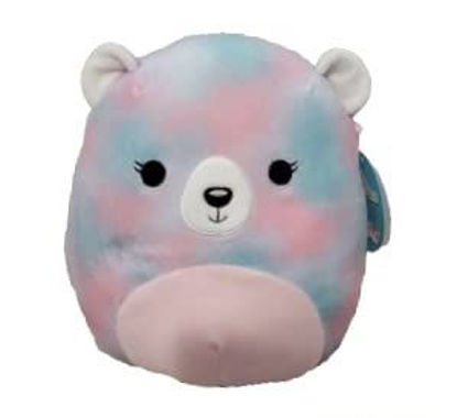 Picture of Squishmallows Official Kellytoy Plush 8 Inch Squishy Soft Plush Toy Animals (Tula Bear)