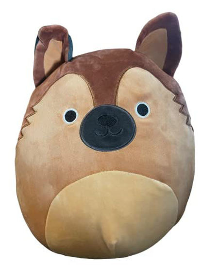 Picture of Squishmallows Official Kellytoy 12 Inch Soft Plush Squishy Toy Animals (Mario German Shepherd)