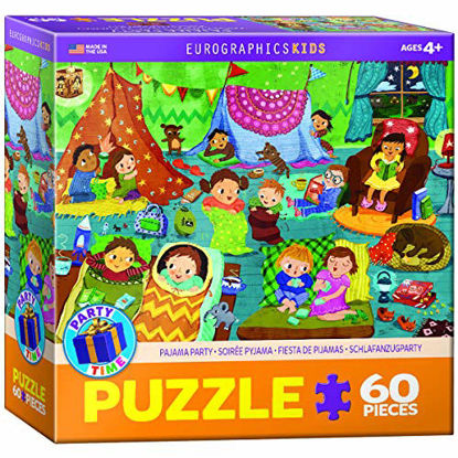 Picture of Party Time Pajama 60 Piece Puzzle